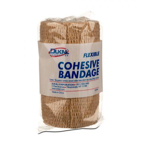 Cohesive Self Adherent Wrap Bandage Tan 4"x 5yd