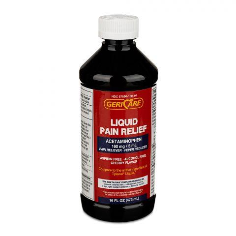 Tylenol Liquid Gen Strength 160mg/5ml 16oz Bottle