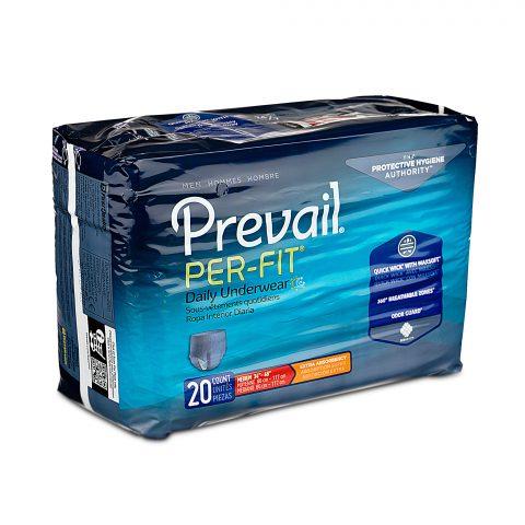 Prevail Per-Fit Underwear for Men, Medium, 34"-46" - 20/pk 4pk/cs