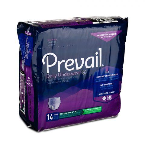 Prevail Underwear Womens 2XL 64" to 80" - 14ea/pk 4pk/cs