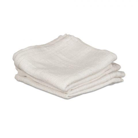 Washcloth 100% Cotton 12x12 0.5lb 10S Rounded Corners - 5dz/pk (Pack of 60)