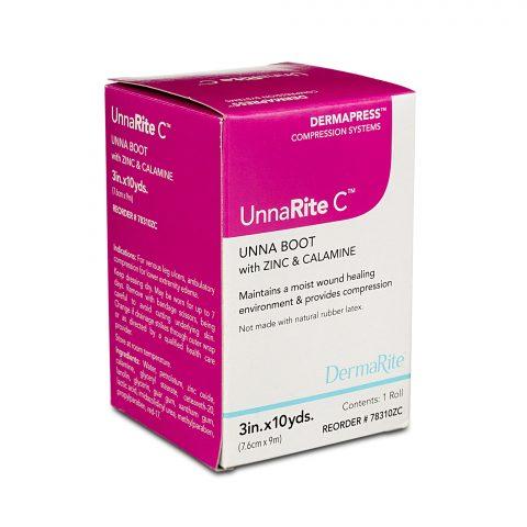 UnnaRite C Unna Boot Bandage 3"x10yds with Zinc & Calamine 1ea/bx