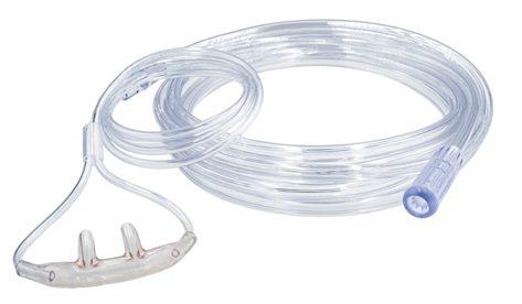 Oxygen Cannula Adult Standard Prongs w/ 25' Kink Resistant Tubing Standard Connector