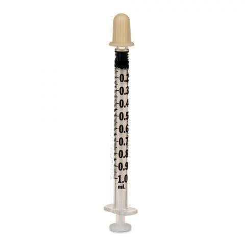 Oral Medication Syringe Clear 1cc - 100ea/bx 5bx/cs