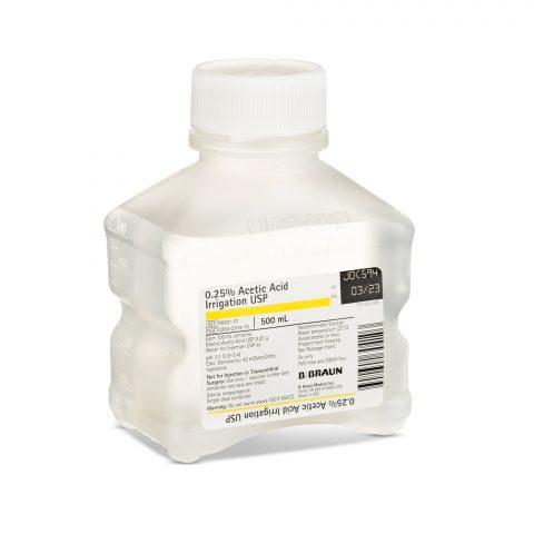 Acetic Acid Solution 500ml 0.25%