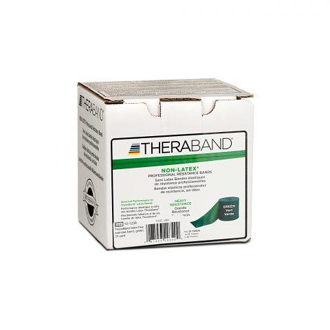 Thera-Band exercise band, green, 25 yards, latex free