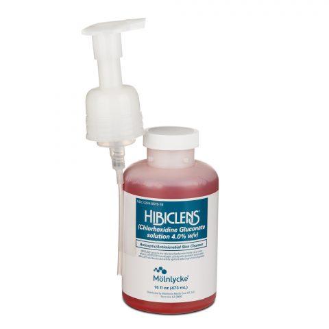 Hibiclens Antiseptic Surgical Hand Skin Scrub Cleanser 16oz Bottle w/ Pump