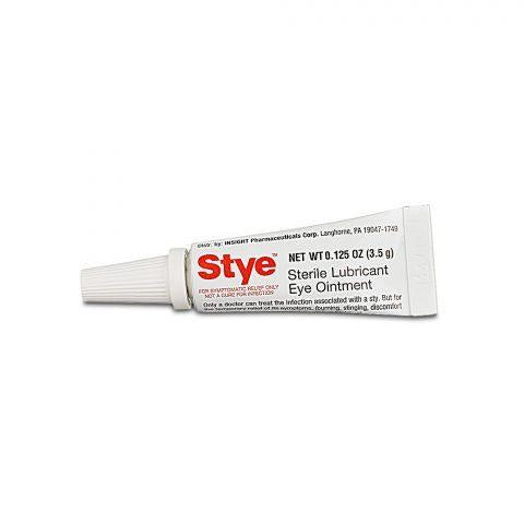 STYE Lubricant Eye Ointment Gen 3.5gram (0.125 oz) Tube