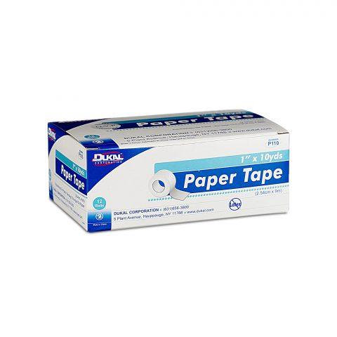 Tape Paper 1" Hypoallergenic Latex Free - 12ea/bx