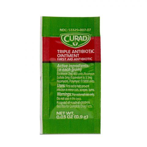 Triple Antibiotic Ointment Antiseptic, Foil-Pack (Neosporin Type) 144/bx 12bx/cs