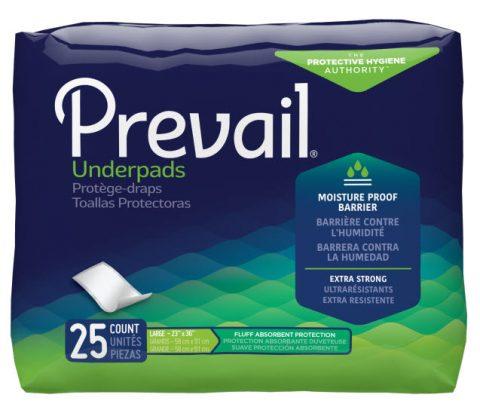 Prevail Fluff Underpad 23"x 36" - 25ea/pk 6pk/cs