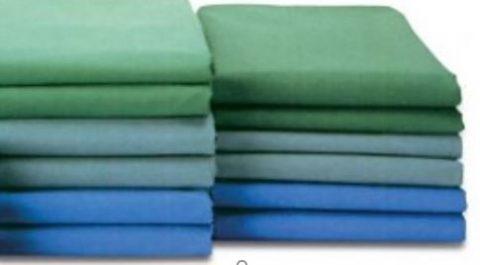 Fitted Sheet Bariatric Percale T180 55/45 Blend 48x80x9 Blue 5dz/cs