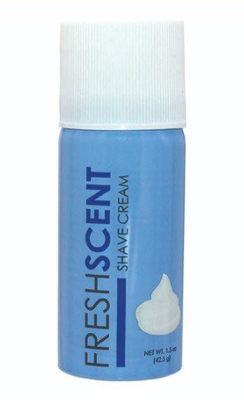 Freshscent 1.5oz Aerosol Shave Cream - 36ea/bx 4bx/cs