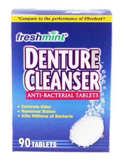 Freshmint Boxed Denture Cleanser Tablets 90's