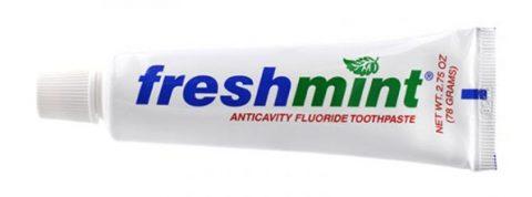 Freshmint 2.75oz Anticavity Fluoride Toothpaste (no individual box)