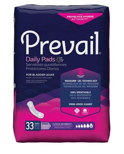 Prevail Bladder Control Pad Ultimate 16" Length - 33ea/pk 4pk/cs