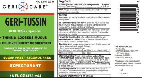 Robitussin Generic Liquid Alcohol Free Sugar Free 16oz