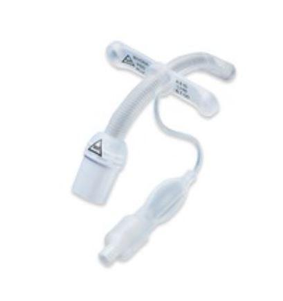 Bivona FlexTend TTS Neonatal Straight Neck Flange Trach Tube 3.0mm Silicone