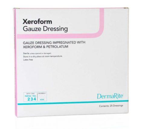 Xeroform Petrolatum Dressing 2"x2"