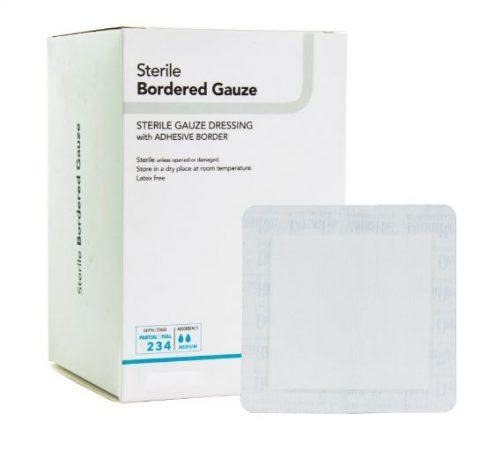 Bordered Gauze Island Sterile 2" x 2"