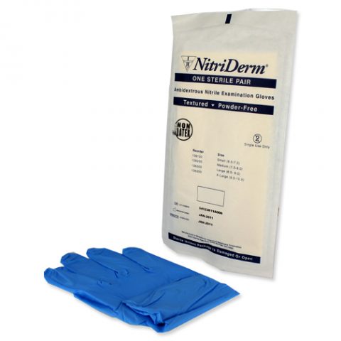 Sterile Nitrile Gloves PF 50pr/bx