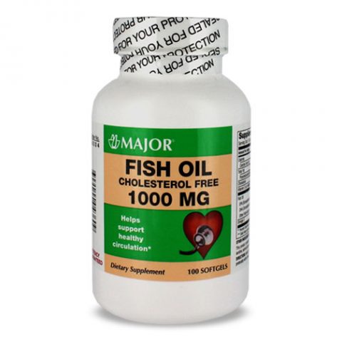 Fish Oil Softgel (Omega 3/6) 1000mg 100's